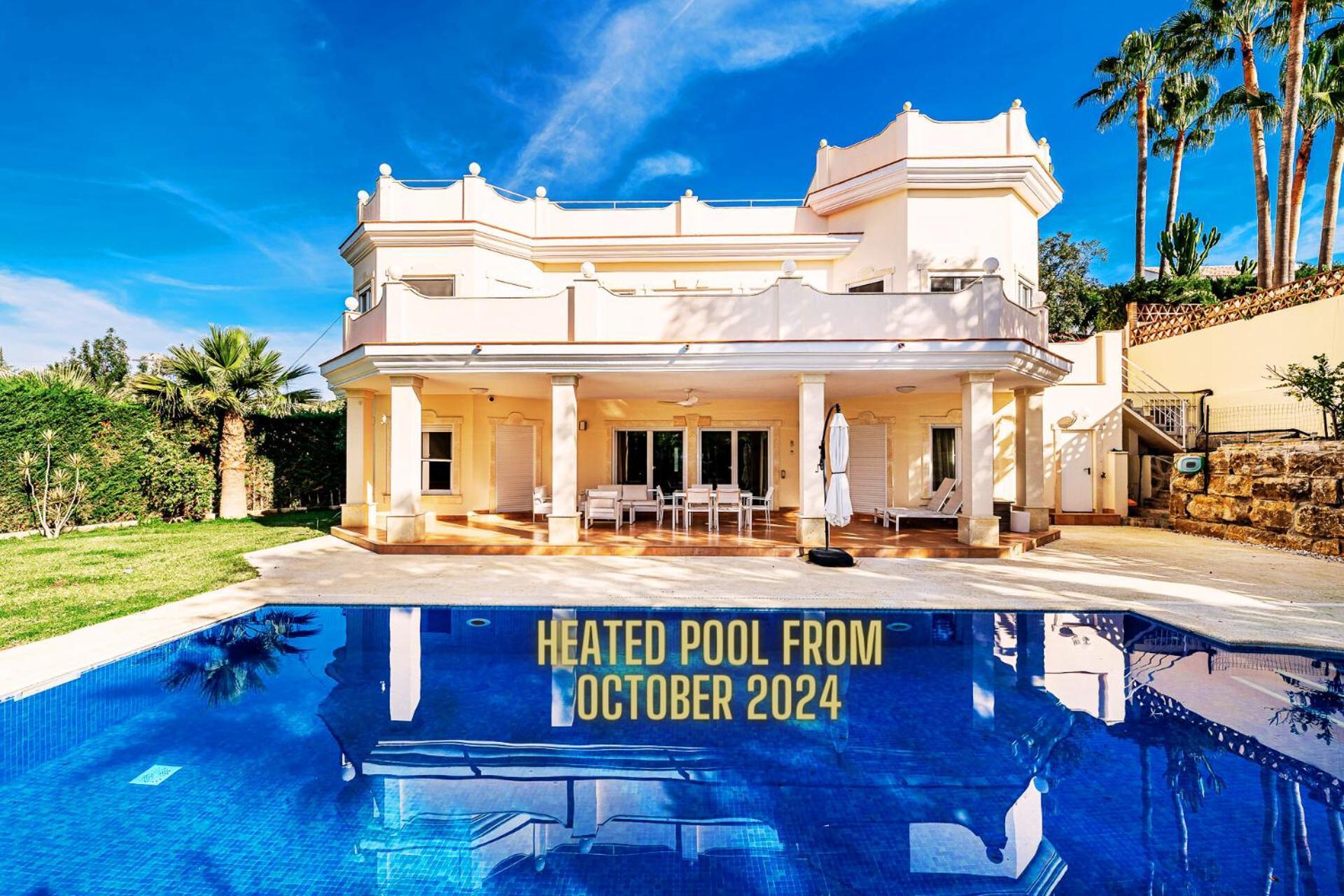 Villa Svim, Walking Distance To The Beach! Marbella Exteriör bild